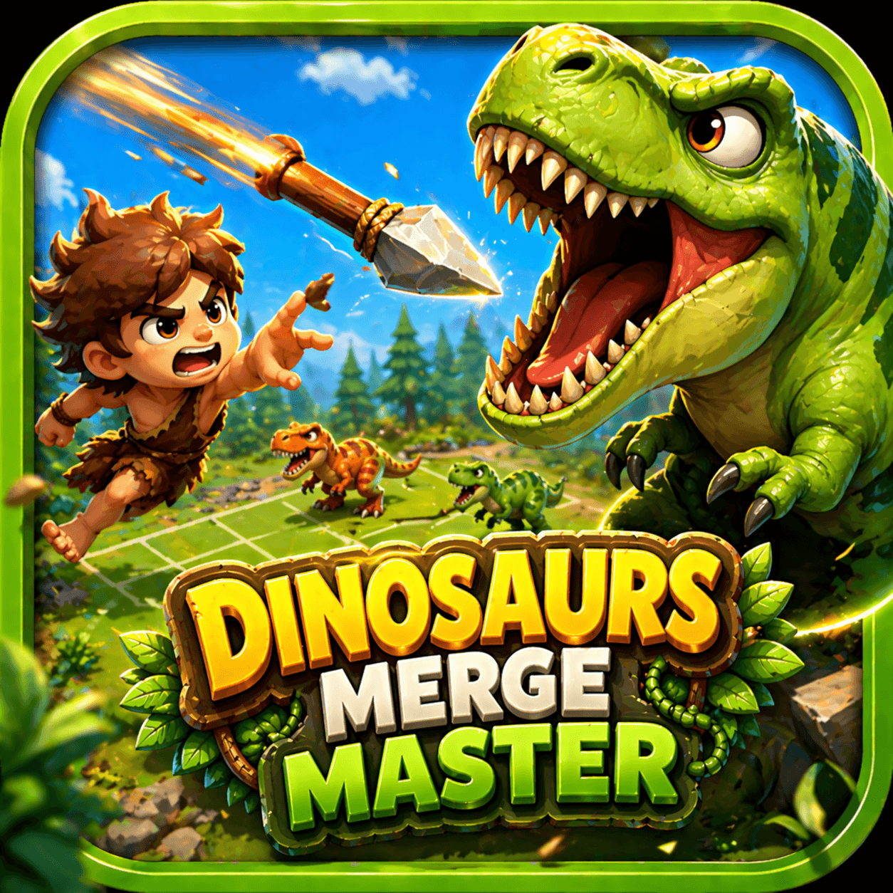 Dinosaurs Merge Master