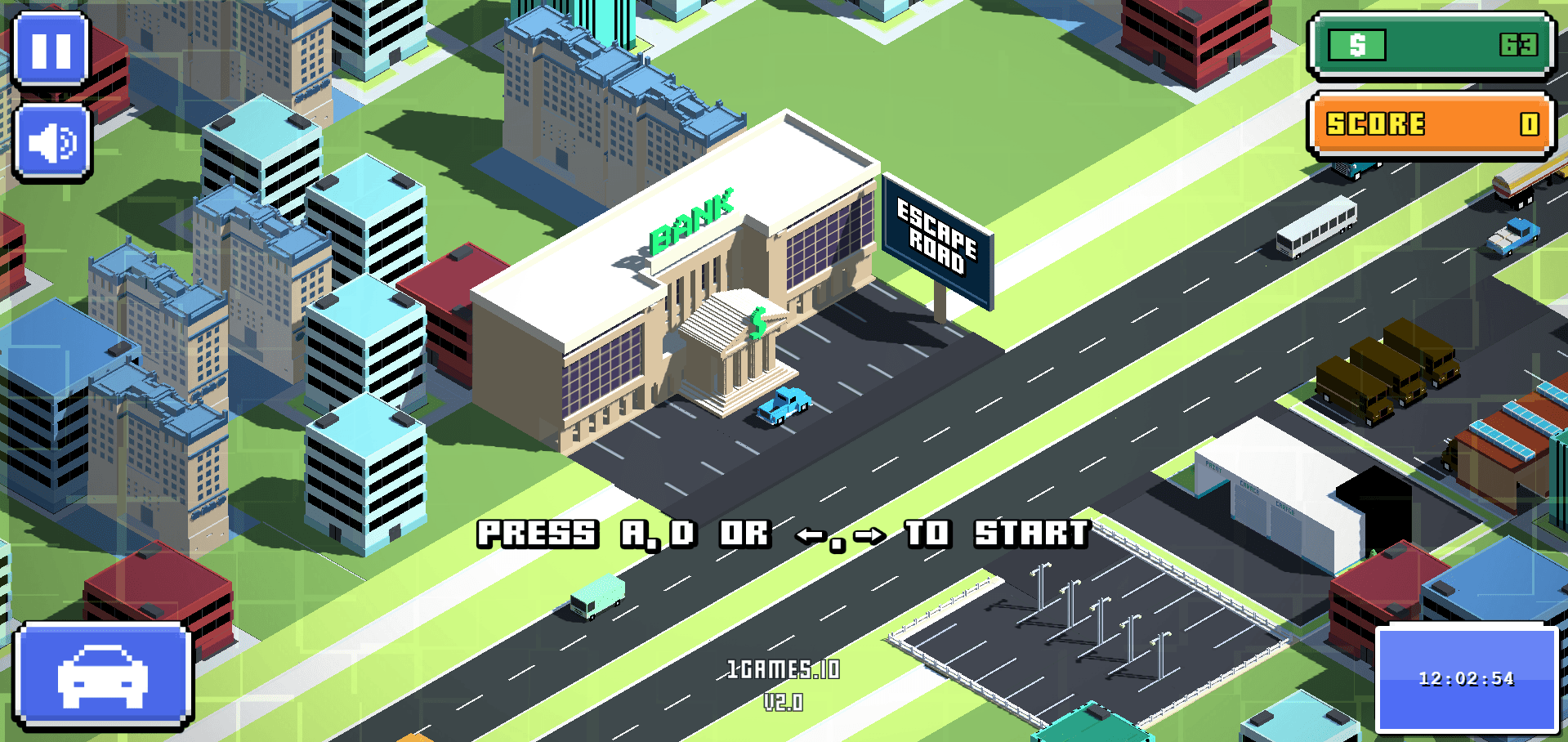 Escape Road obstacles