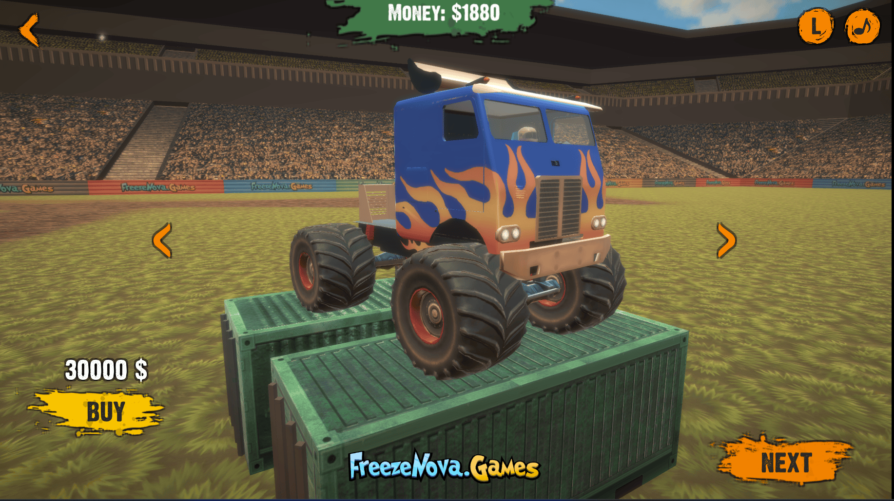 Monster Truck Contest - arena
