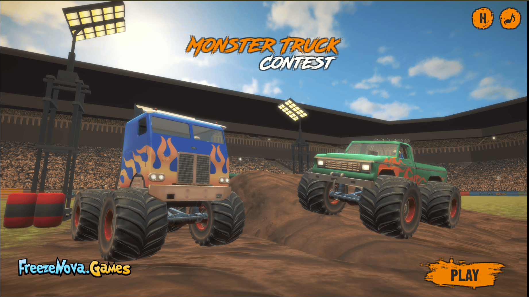 Monster Truck stunt