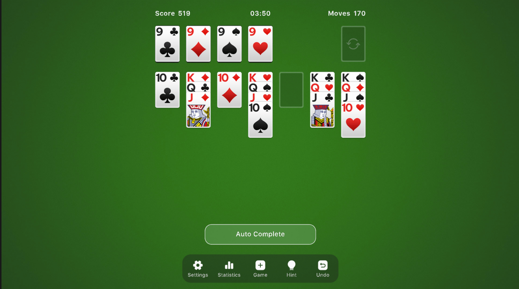Winning at Solitaire
