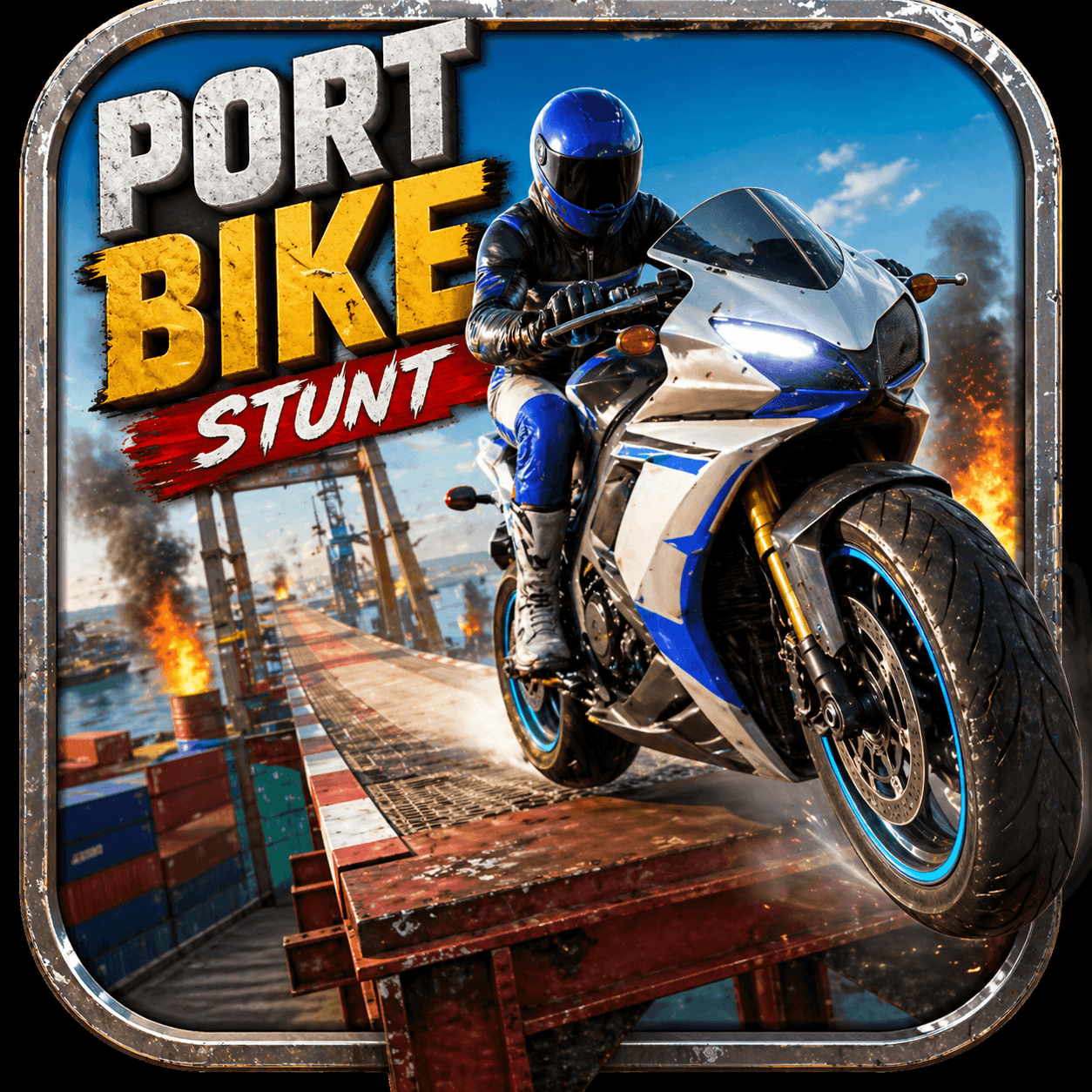 Port Bike Stunt