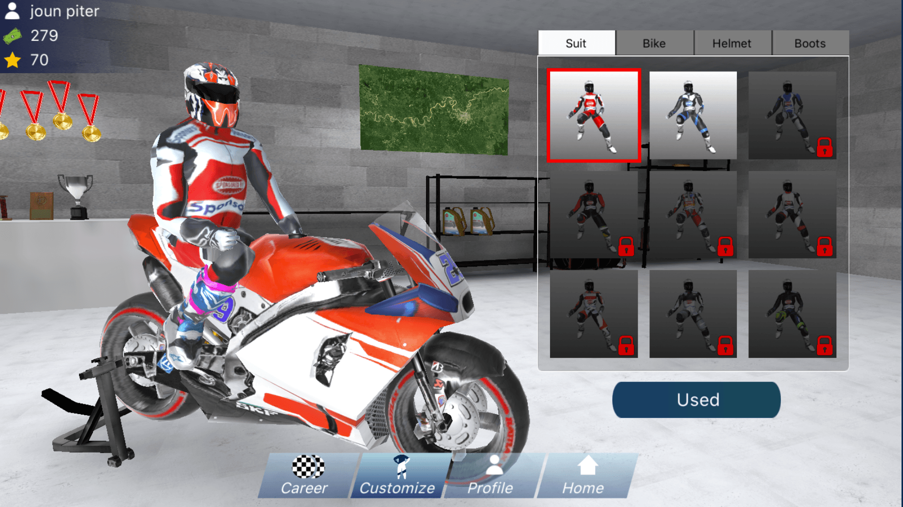 Super Bike The Champion tracks